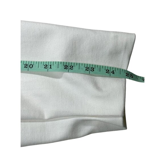 DG2 Diane Gilman Blazer Womens 1X White Zip Pocket Knit Open Front Jacket - Picture 11 of 13